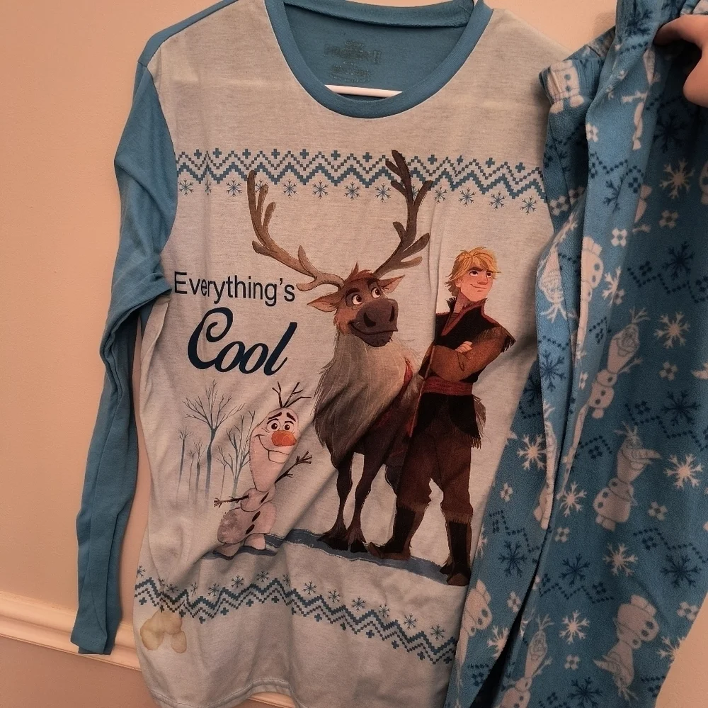 Frozen Kids Pajamas - Blue women's men's M medium